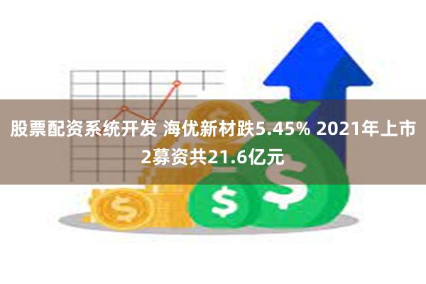 股票配资系统开发 海优新材跌5.45% 2021年上市2募资共21.6亿元